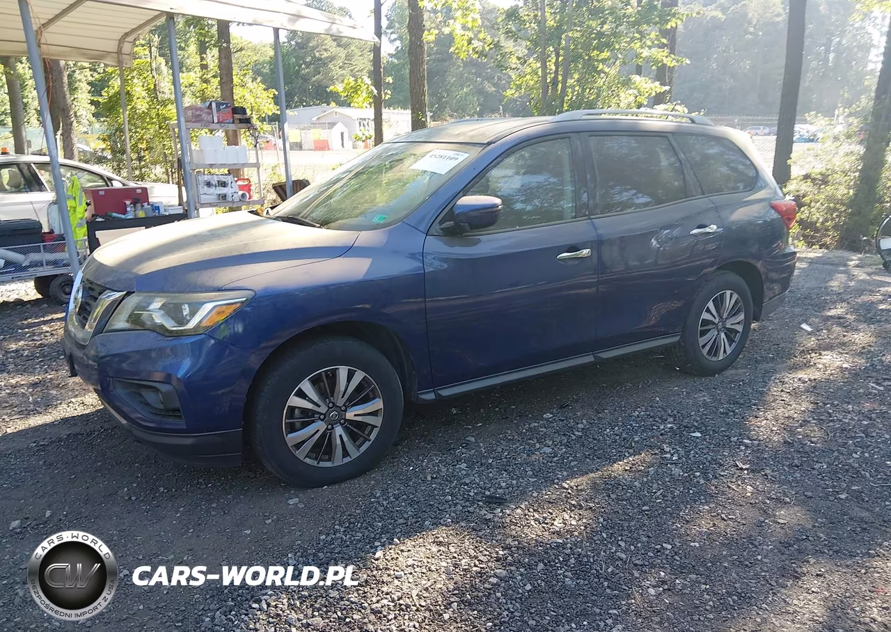 2017 Nissan Pathfinder Platinum-S-Sl-Sv VIN:5N1DR2MM4HC604480 - 2