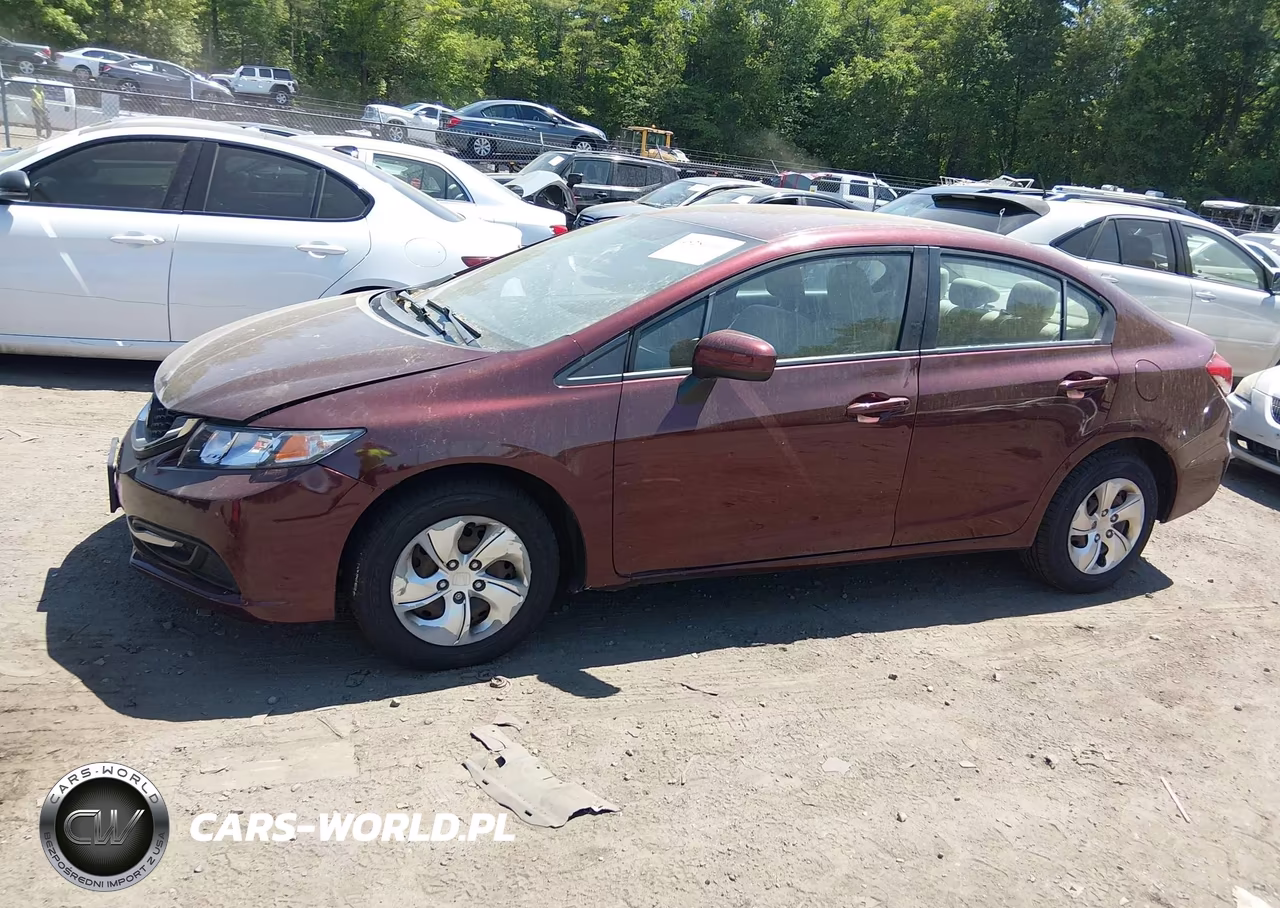 2015 Honda Civic Lx VIN:19XFB2F53FE287854 - 14