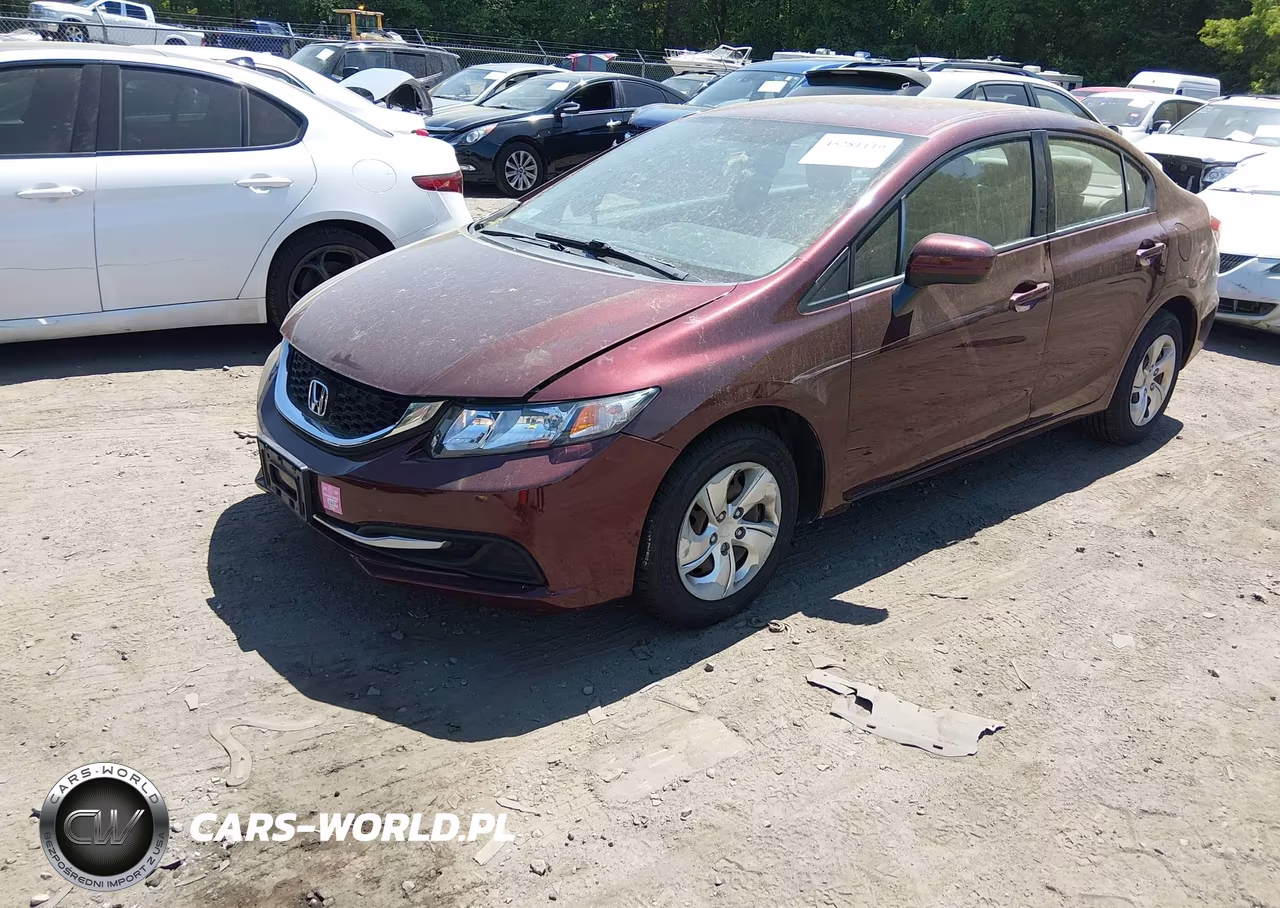 2015 Honda Civic Lx VIN:19XFB2F53FE287854 - 2
