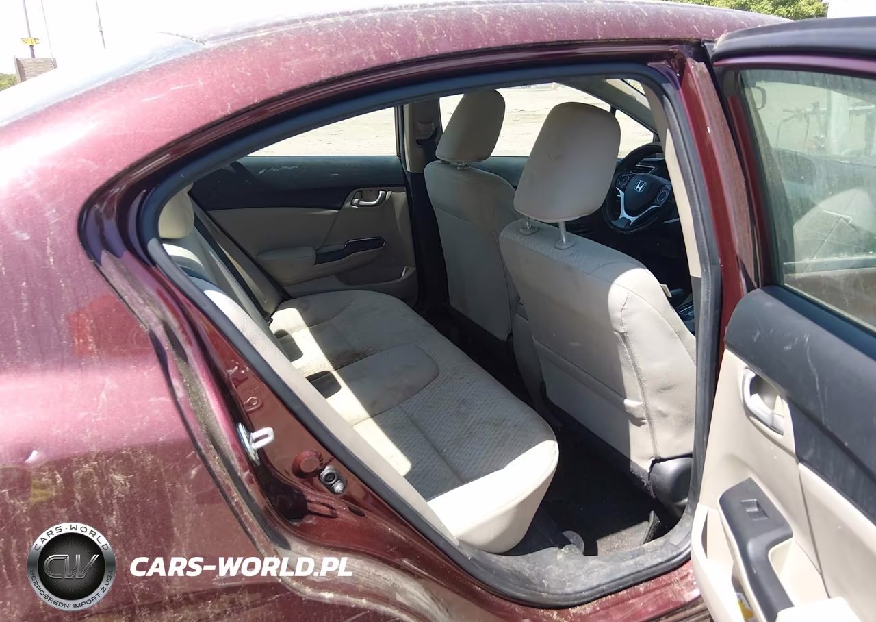 2015 Honda Civic Lx VIN:19XFB2F53FE287854 - 8