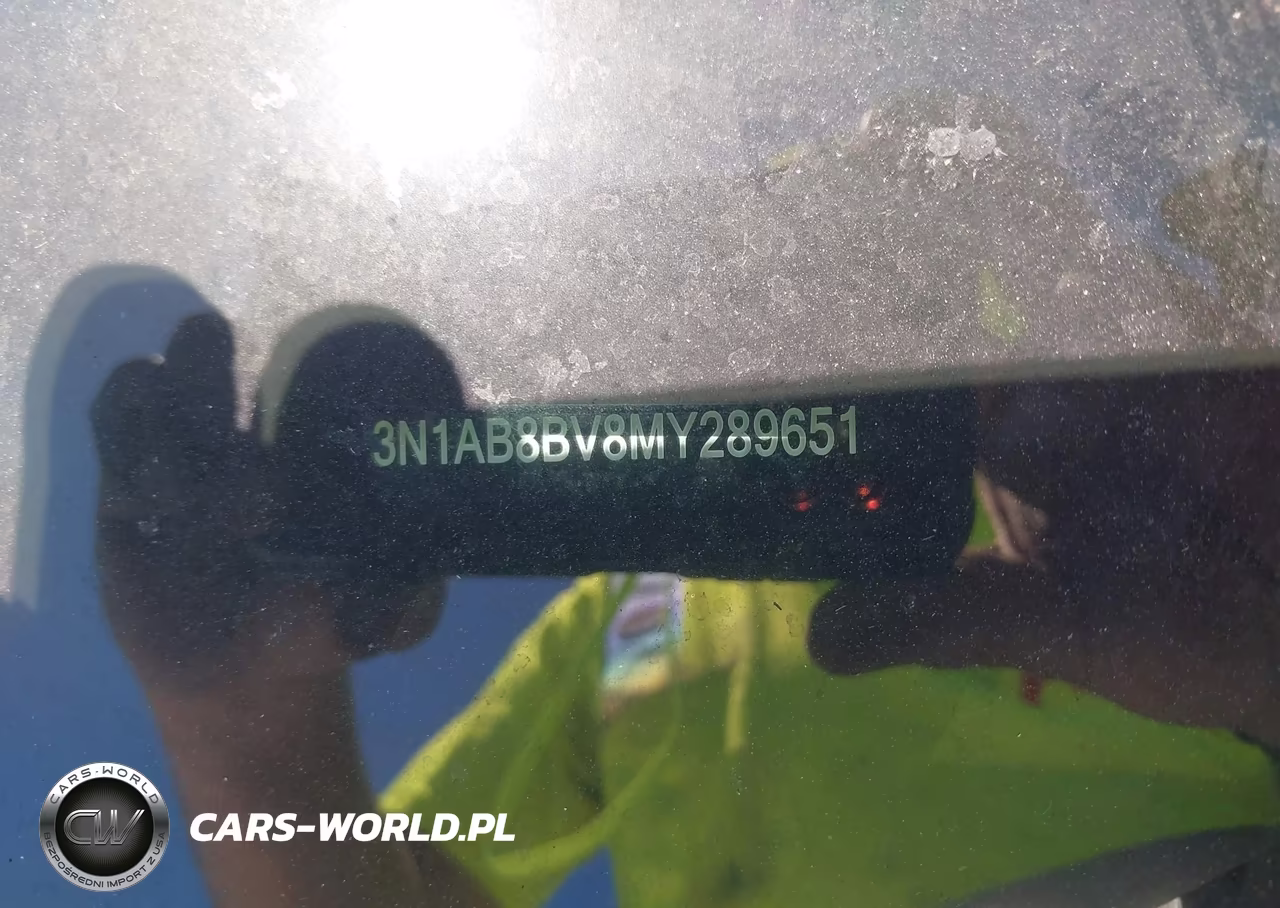2021 Nissan Sentra S Xtronic Cvt VIN:3N1AB8BV8MY289651 - 17