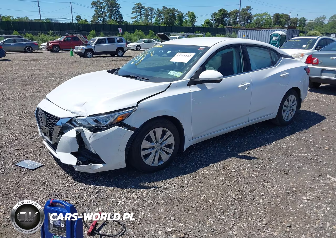 2021 Nissan Sentra S Xtronic Cvt VIN:3N1AB8BV8MY289651 - 2