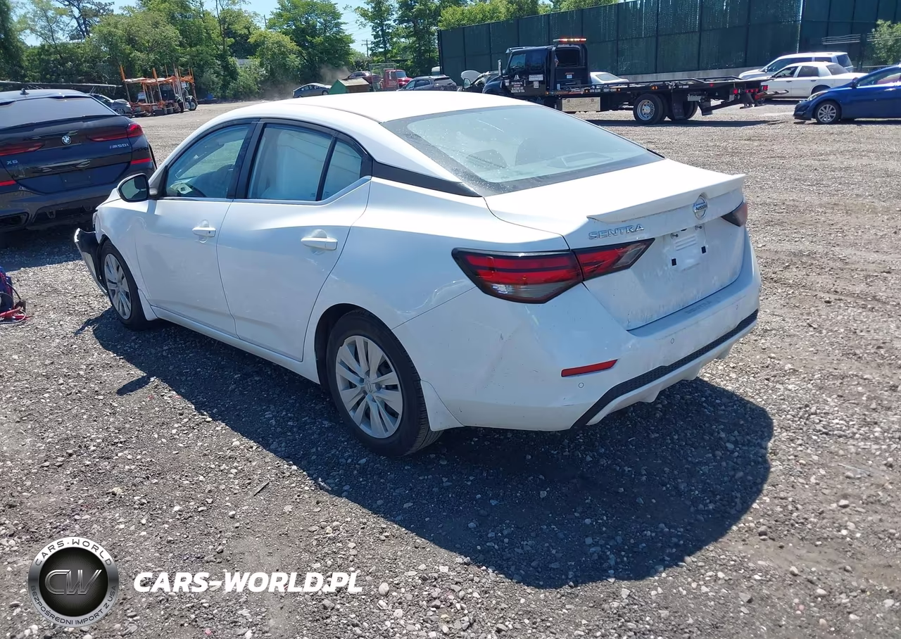 2021 Nissan Sentra S Xtronic Cvt VIN:3N1AB8BV8MY289651 - 3