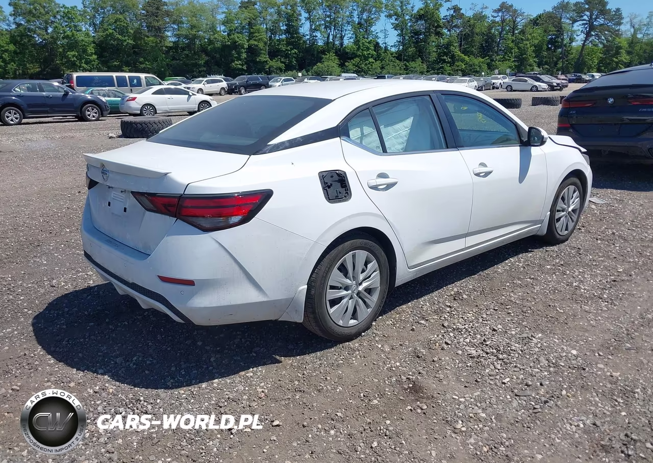 2021 Nissan Sentra S Xtronic Cvt VIN:3N1AB8BV8MY289651 - 4