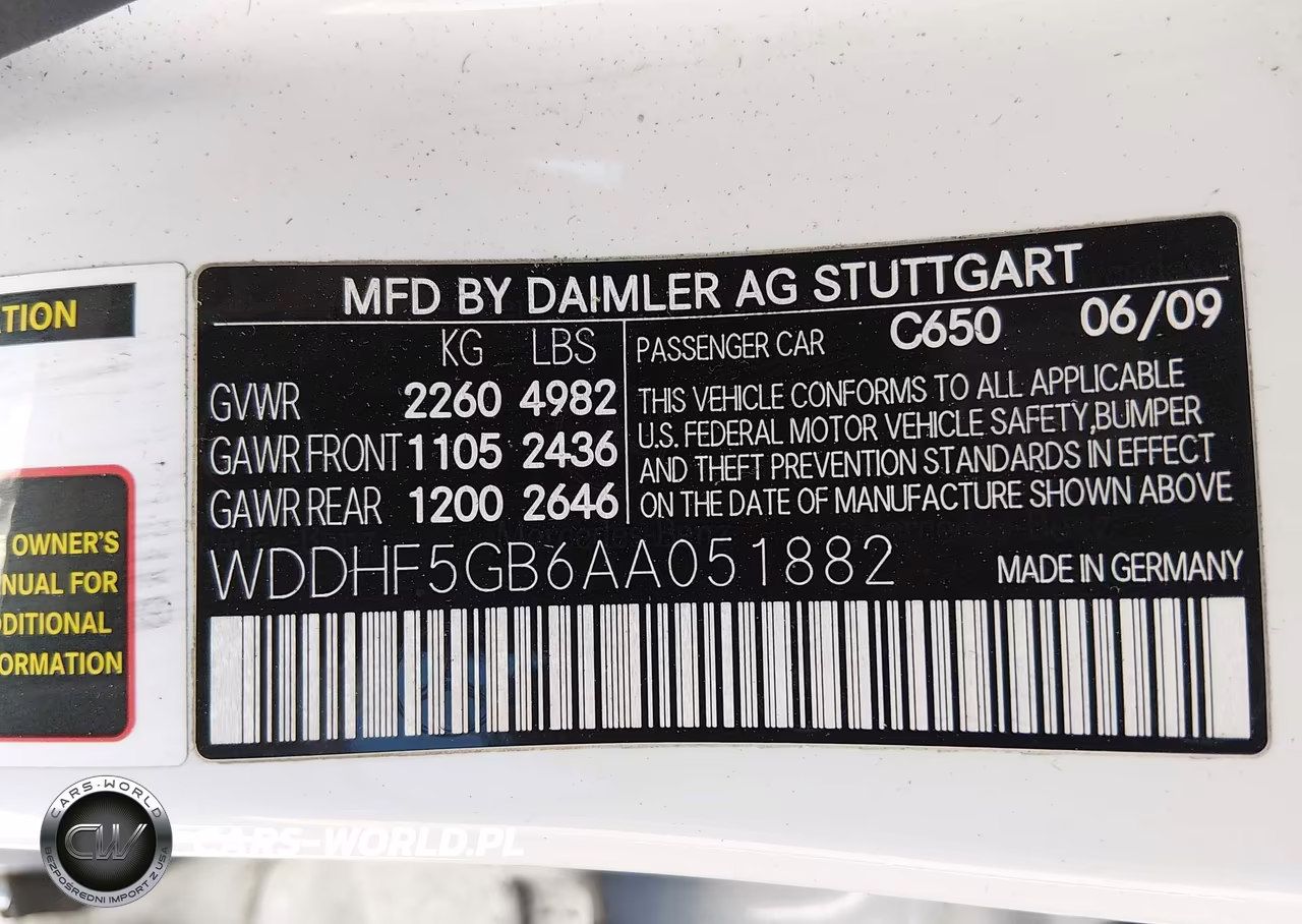 2010 Mercedes-Benz E 350 VIN:WDDHF5GB6AA051882 - 9