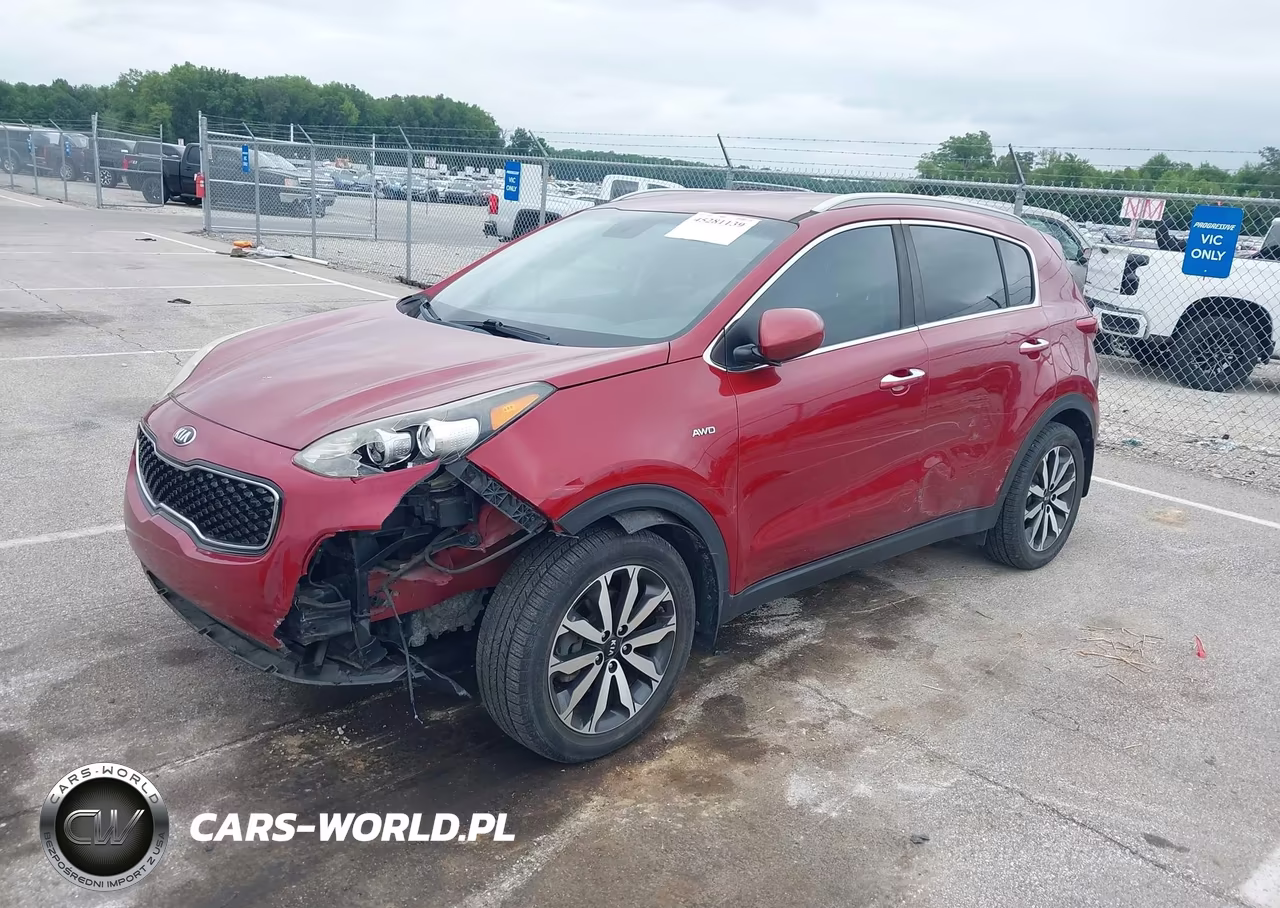 2017 Kia Sportage Ex VIN:KNDPNCAC5H7263050 - 2