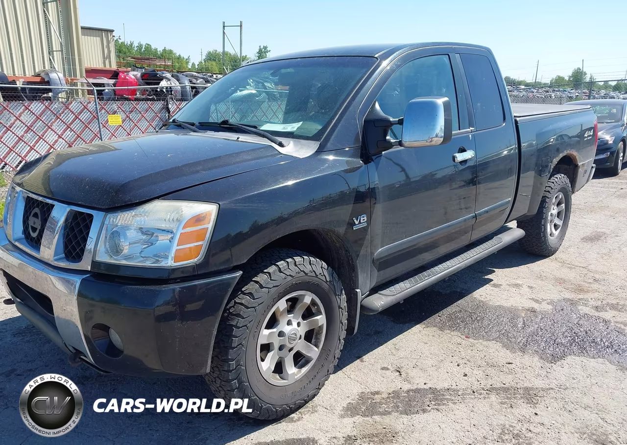 2004 Nissan Titan Le VIN:1N6AA06B34N578383 - 2