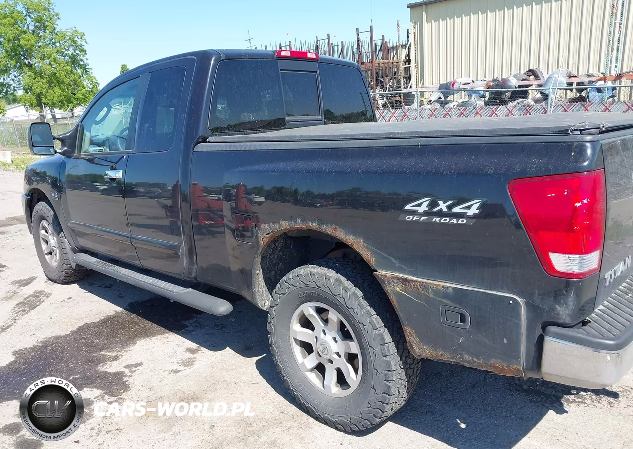 2004 Nissan Titan Le VIN:1N6AA06B34N578383 - 3