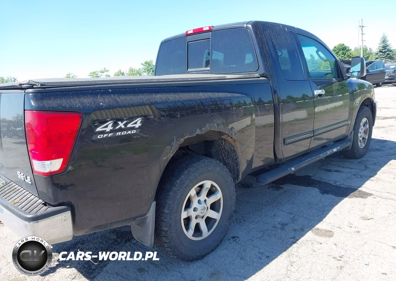 2004 Nissan Titan Le VIN:1N6AA06B34N578383 - 4