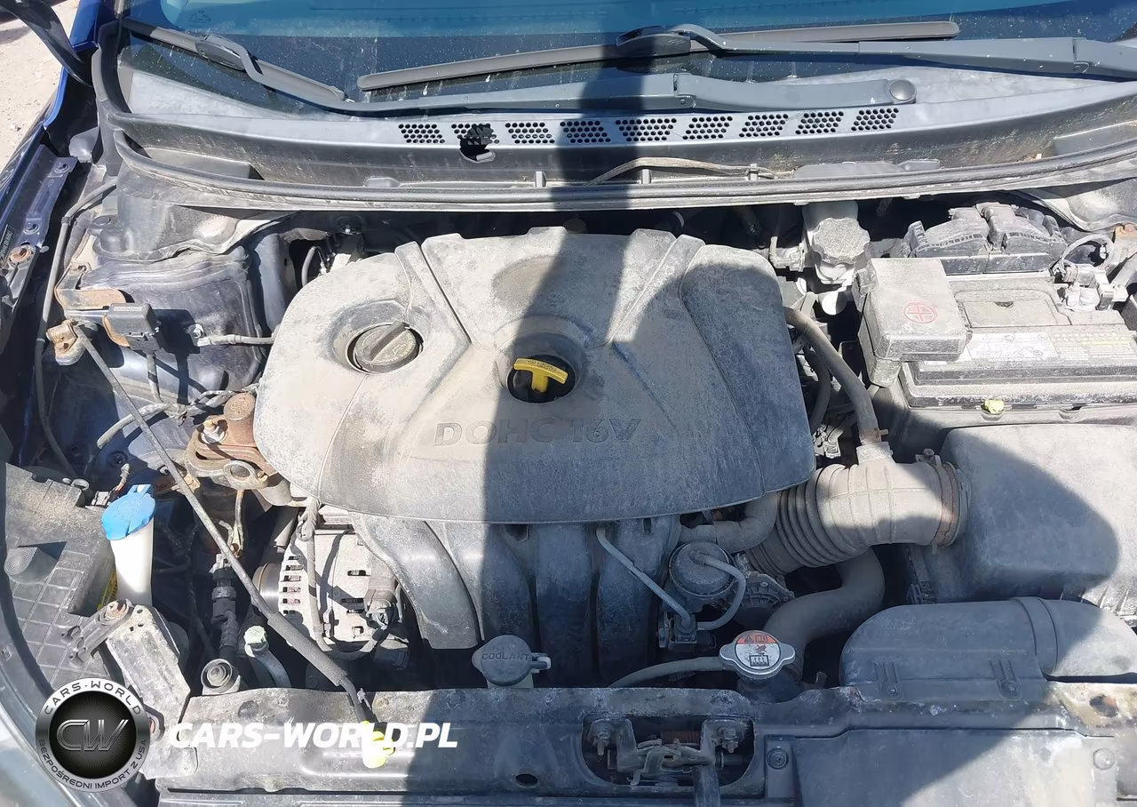 2013 Hyundai Elantra Gls VIN:5NPDH4AEXDH368903 - 10