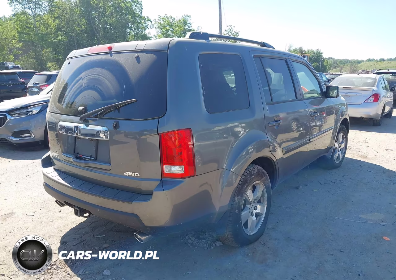 2009 Honda Pilot Ex-L VIN:5FNYF48679B017698 - 4