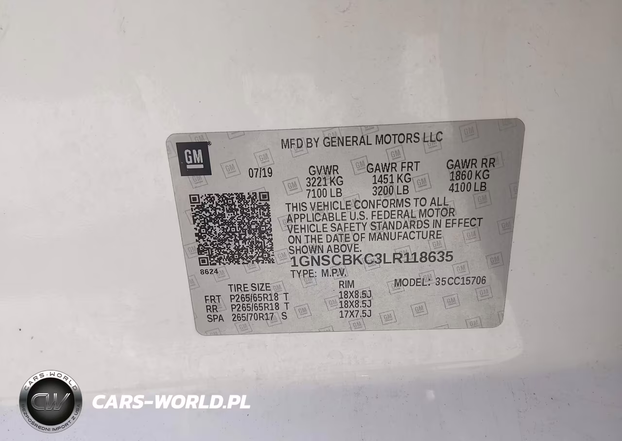 2020 Chevrolet Tahoe 2Wd Lt VIN:1GNSCBKC3LR118635 - 9