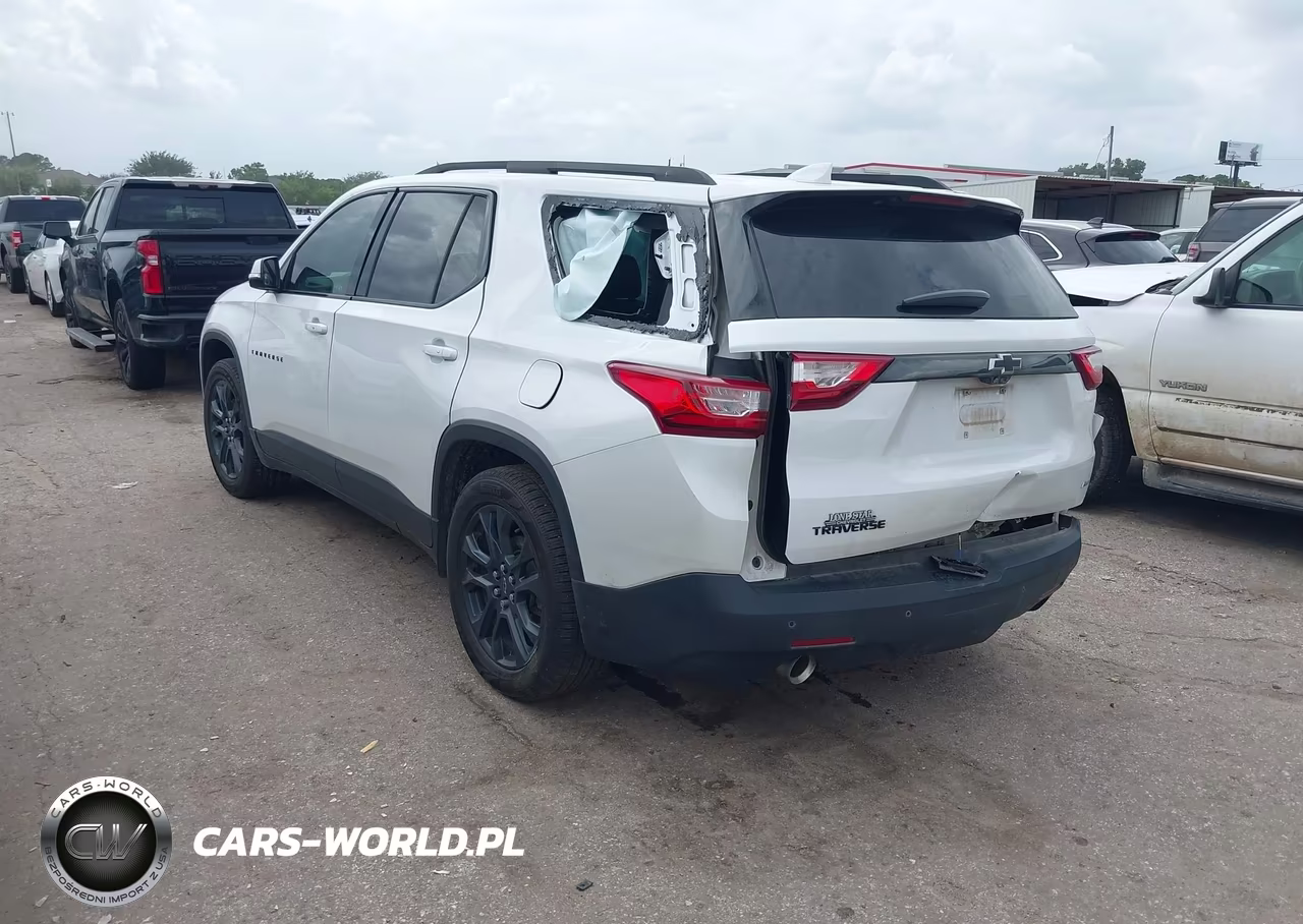 2021 Chevrolet Traverse Fwd Rs VIN:1GNERJKW6MJ242107 - 3