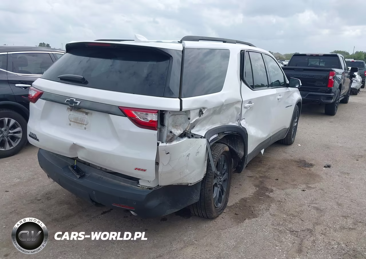 2021 Chevrolet Traverse Fwd Rs VIN:1GNERJKW6MJ242107 - 4