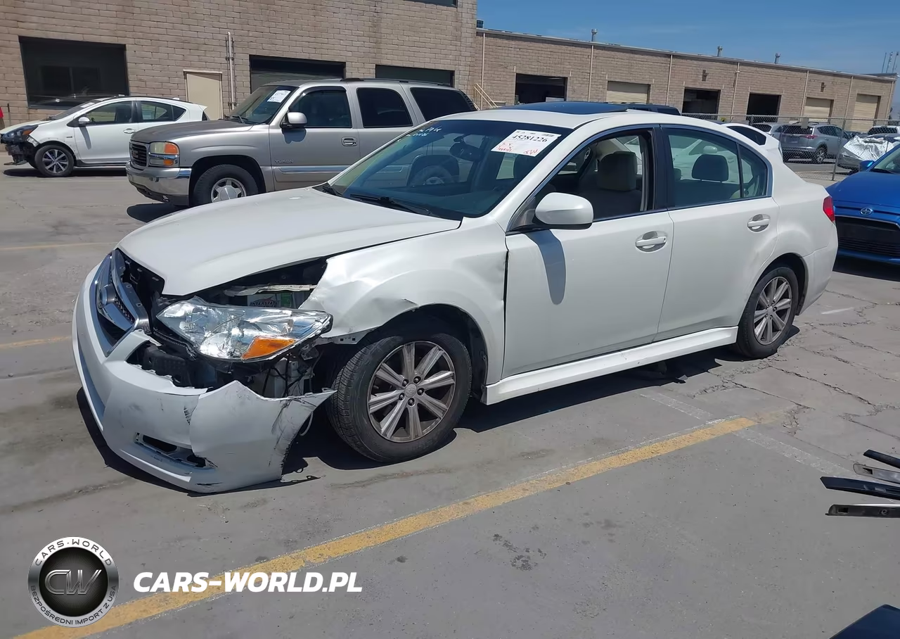 2010 Subaru Legacy 2.5I Premium VIN:4S3BMBH64A3219206 - 2