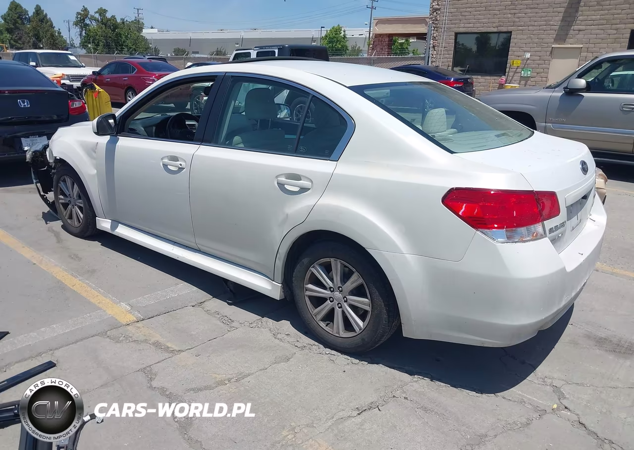 2010 Subaru Legacy 2.5I Premium VIN:4S3BMBH64A3219206 - 3