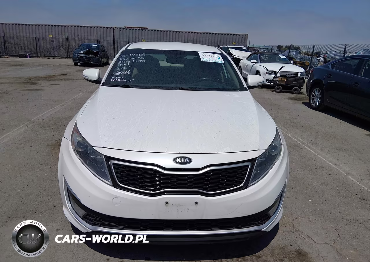 2013 Kia Optima Hybrid Lx VIN:KNAGM4AD8D5054566 - 13
