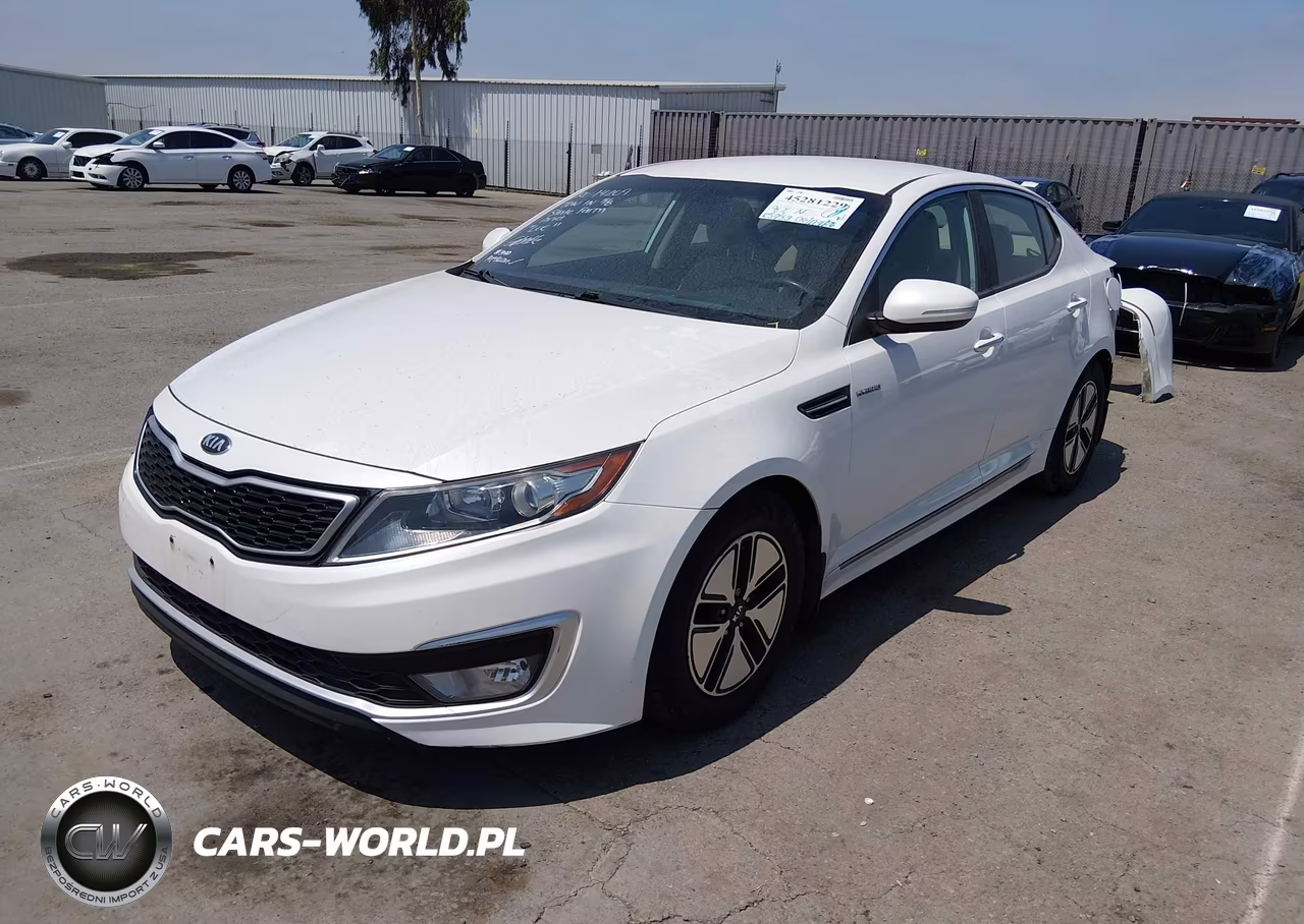 2013 Kia Optima Hybrid Lx VIN:KNAGM4AD8D5054566 - 2