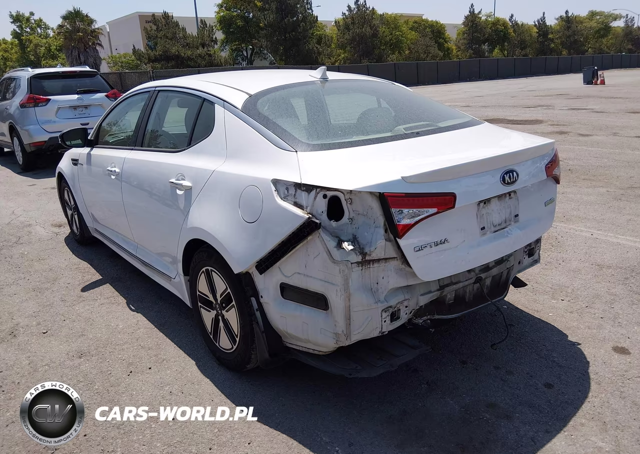 2013 Kia Optima Hybrid Lx VIN:KNAGM4AD8D5054566 - 3