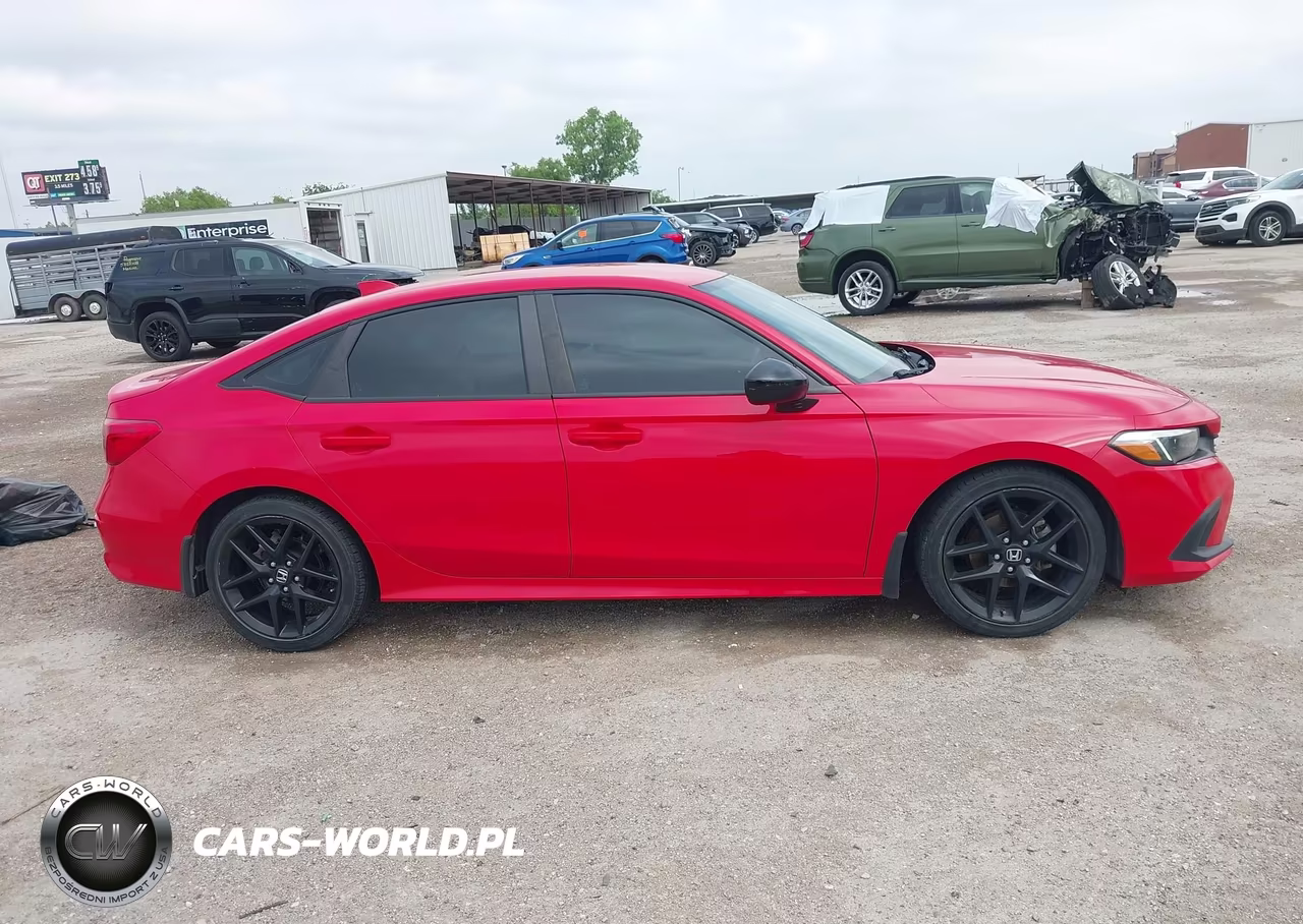 2022 Honda Civic Sport VIN:2HGFE2F55NH537963 - 13