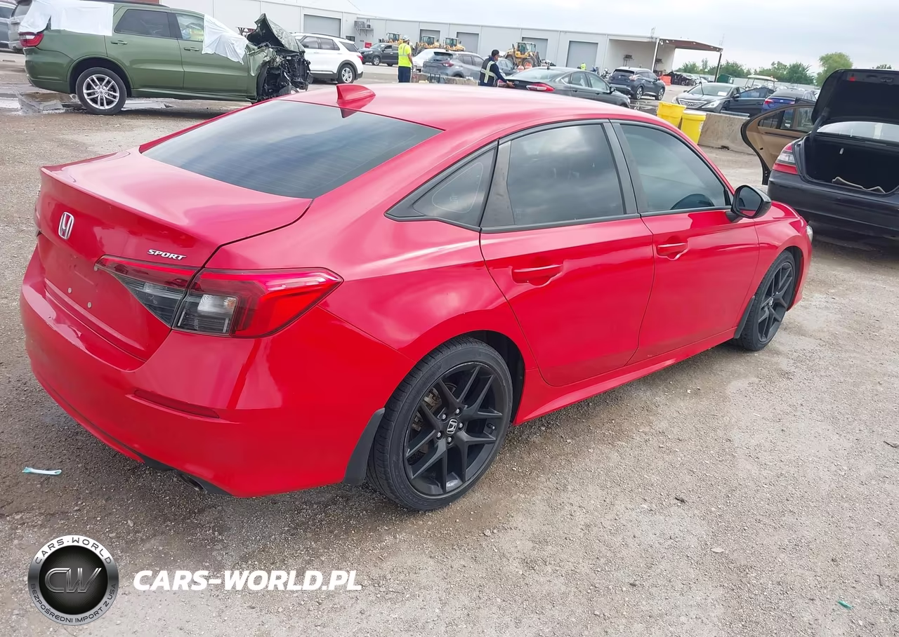 2022 Honda Civic Sport VIN:2HGFE2F55NH537963 - 4