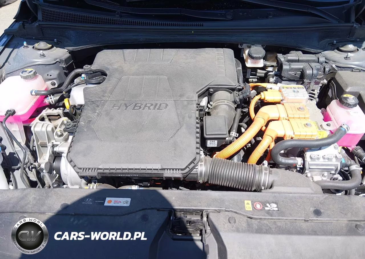 2025 Hyundai Elantra Hybrid Blue VIN:KMHLM4DJ5SU137356 - 10