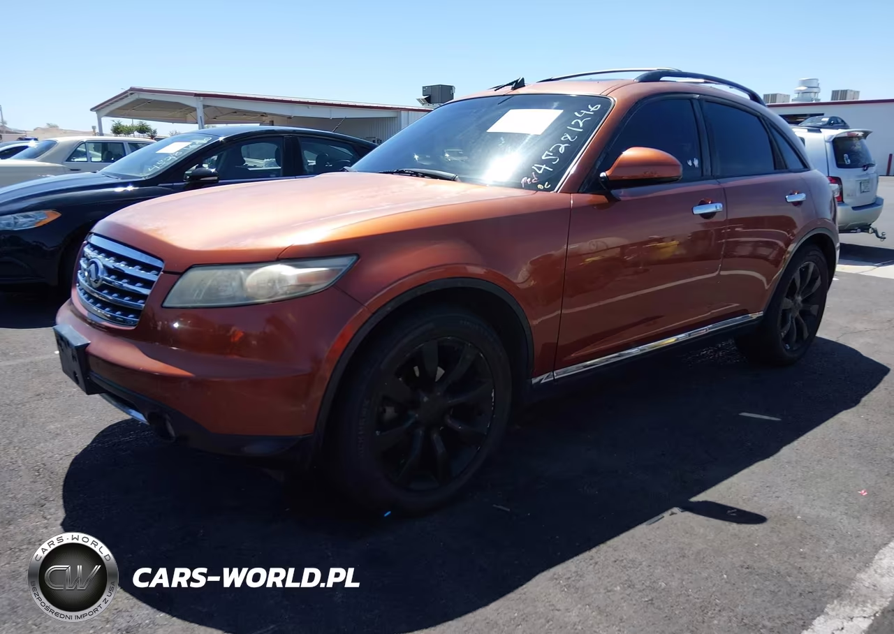 2006 Infiniti Fx35 VIN:JNRAS08U86X102104 - 2