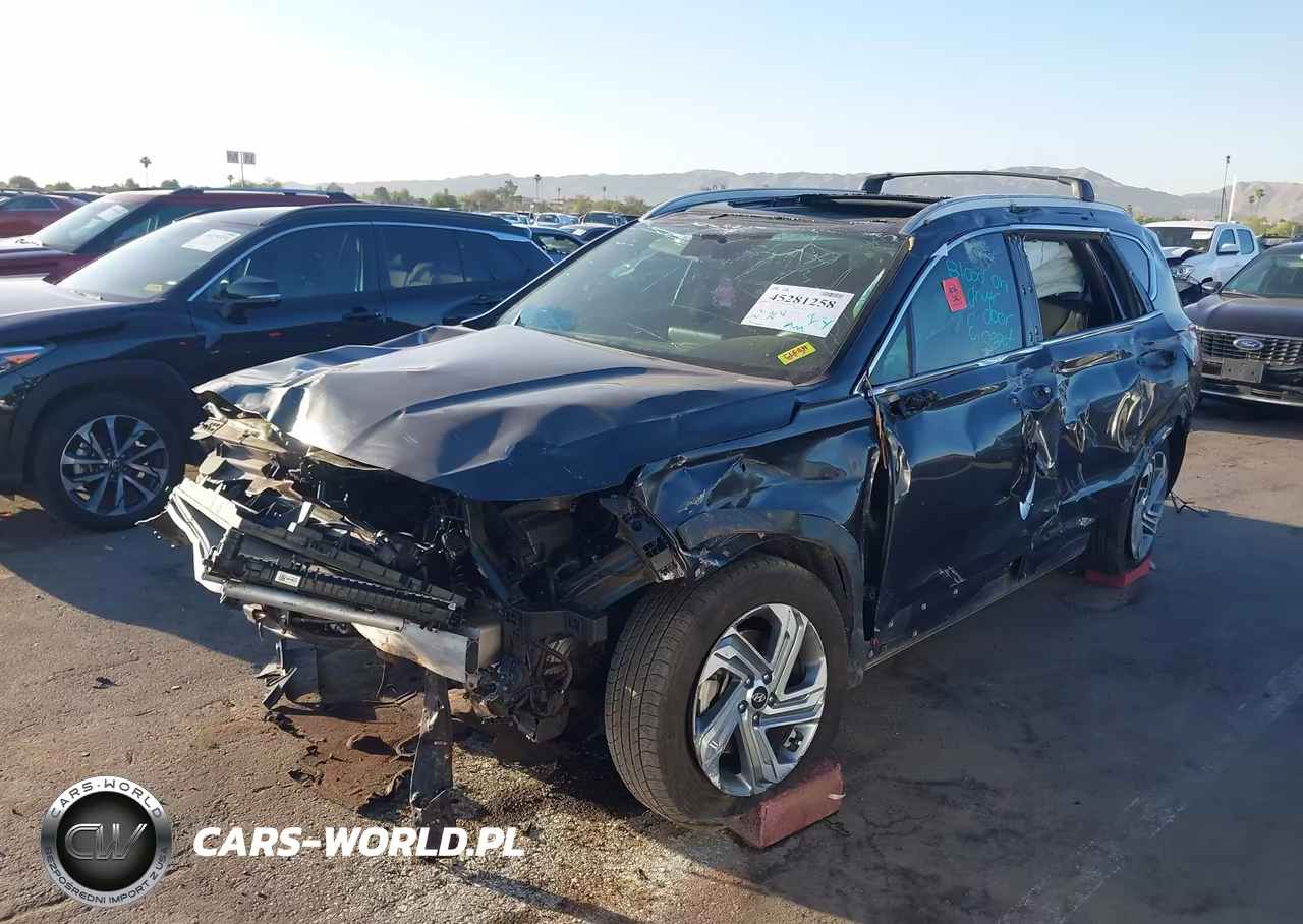 2022 Hyundai Santa Fe Sel VIN:5NMS34AJ0NH457980 - 2
