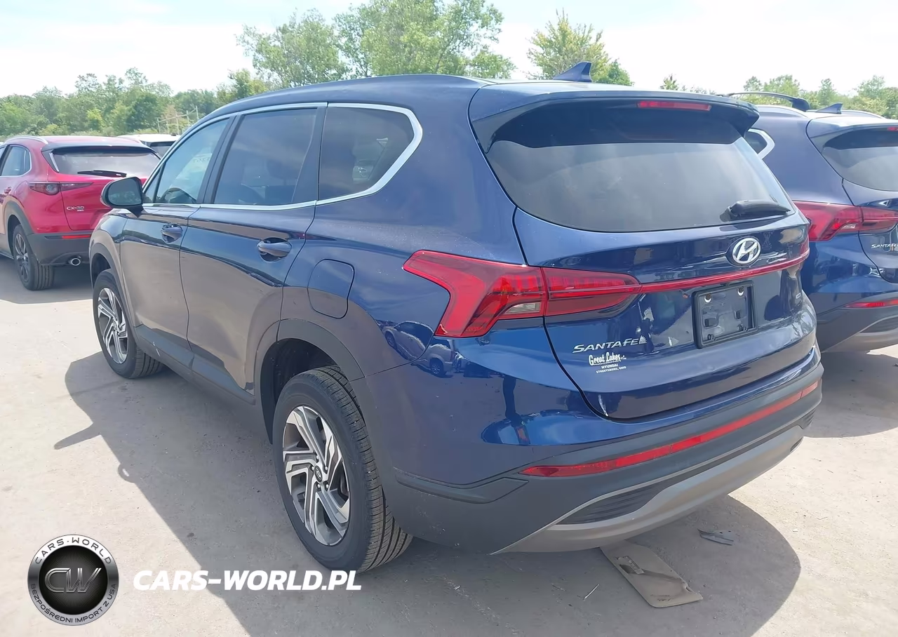2022 Hyundai Santa Fe Se VIN:5NMS1DAJ2NH385461 - 3