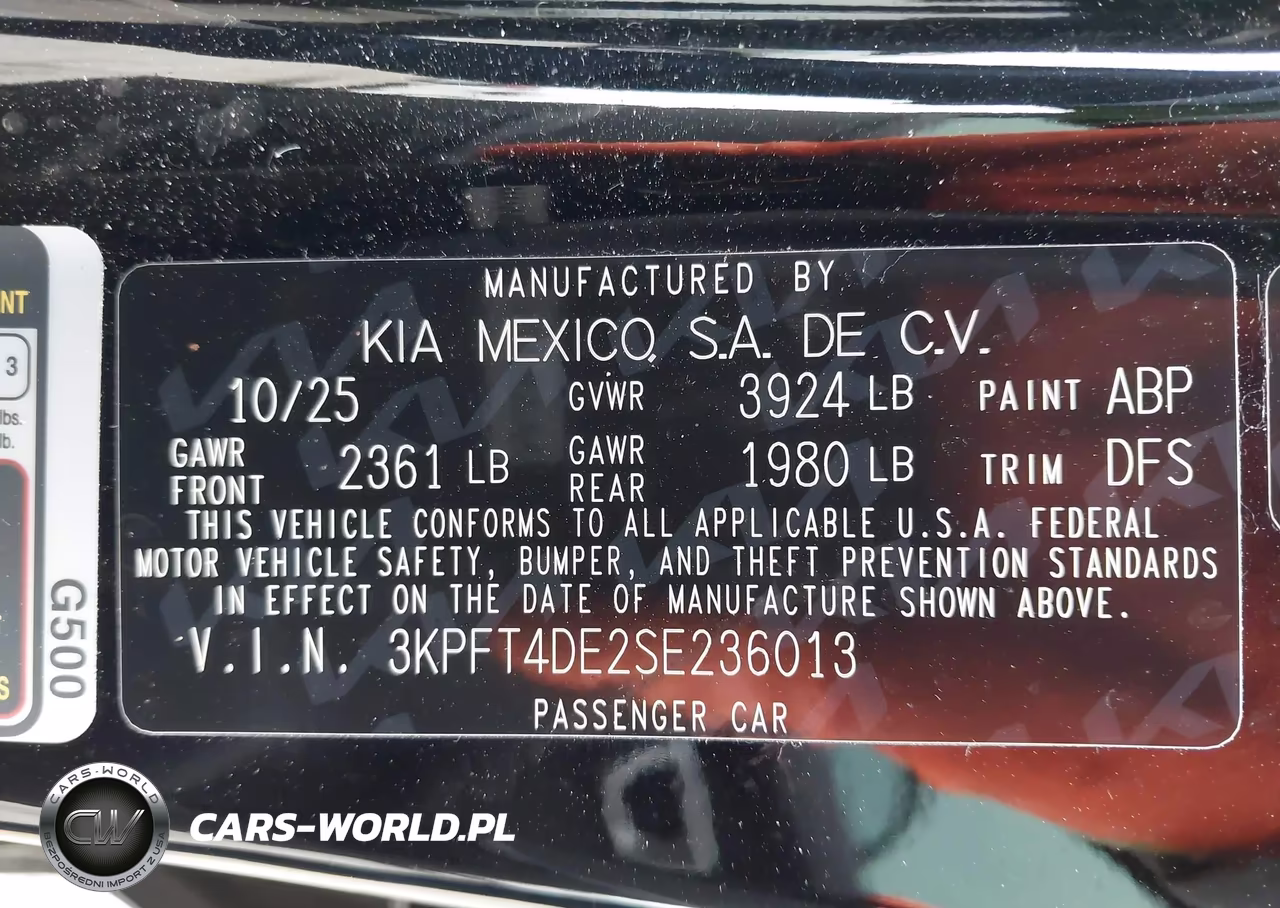 2025 Kia K4 Lxs VIN:3KPFT4DE2SE236013 - 9