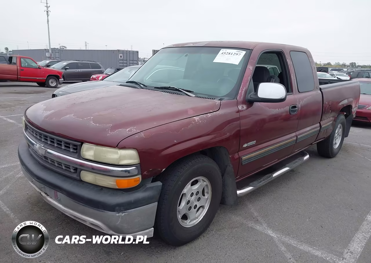 2000 Chevrolet Silverado 1500 Ls VIN:2GCEC19T8Y1199850 - 2