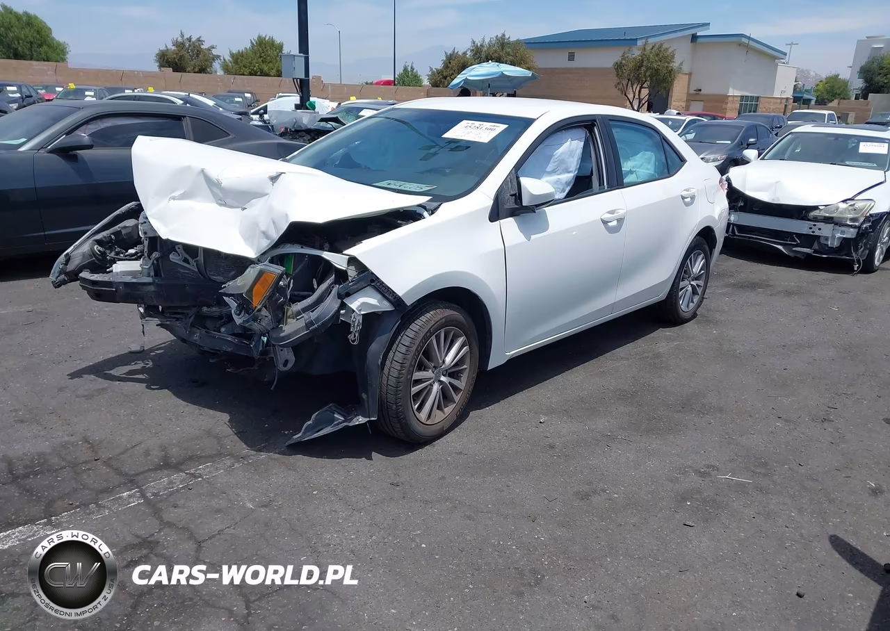 2015 Toyota Corolla Le Plus VIN:5YFBURHE2FP357843 - 2
