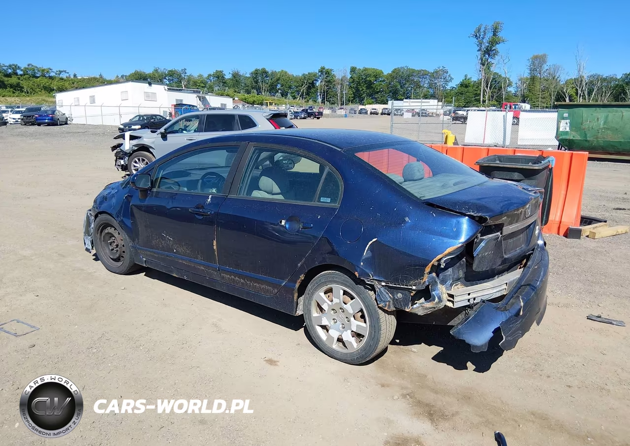 2009 Honda Civic Lx VIN:19XFA15579E027492 - 3
