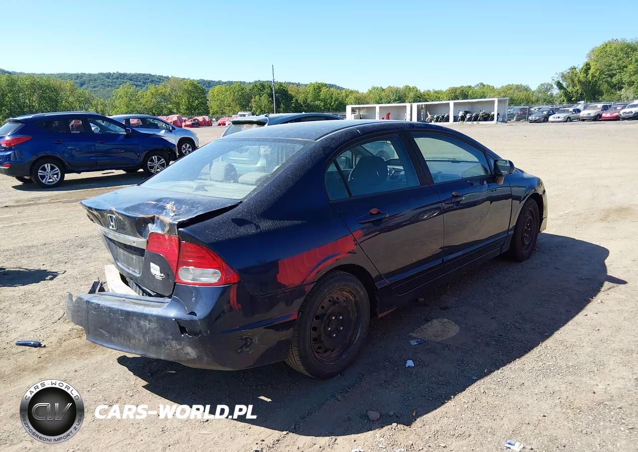 2009 Honda Civic Lx VIN:19XFA15579E027492 - 4