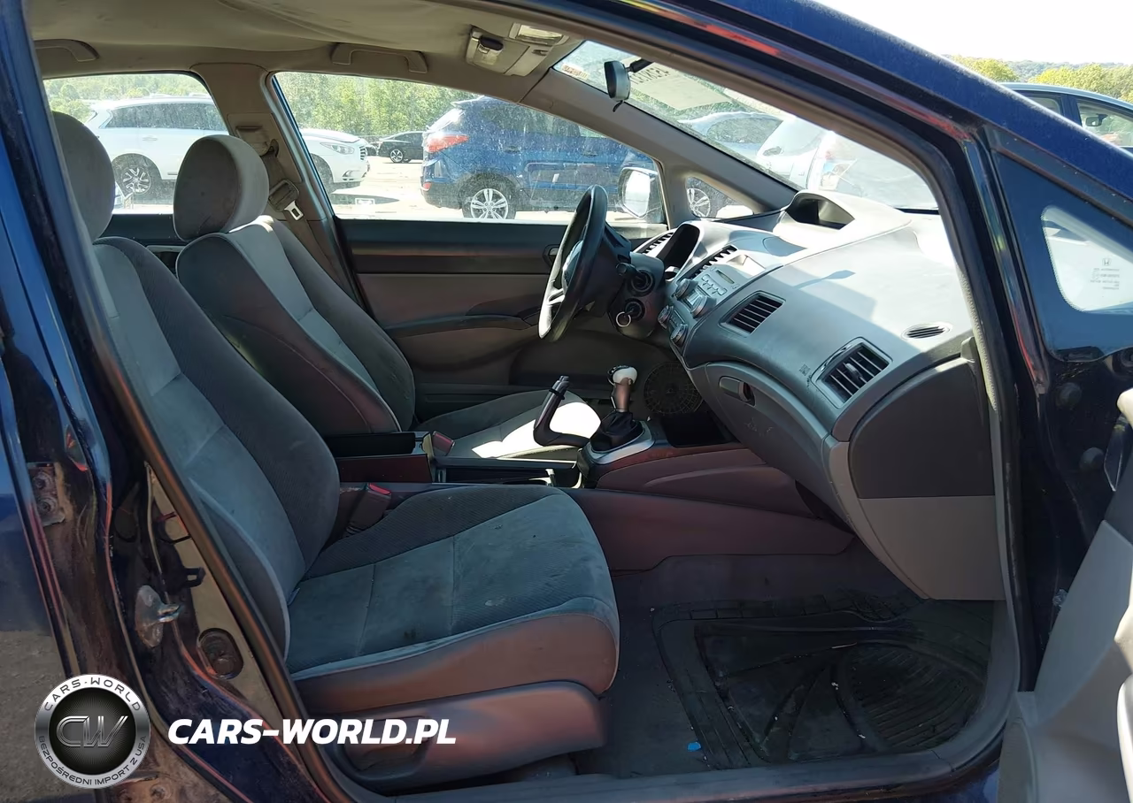 2009 Honda Civic Lx VIN:19XFA15579E027492 - 5