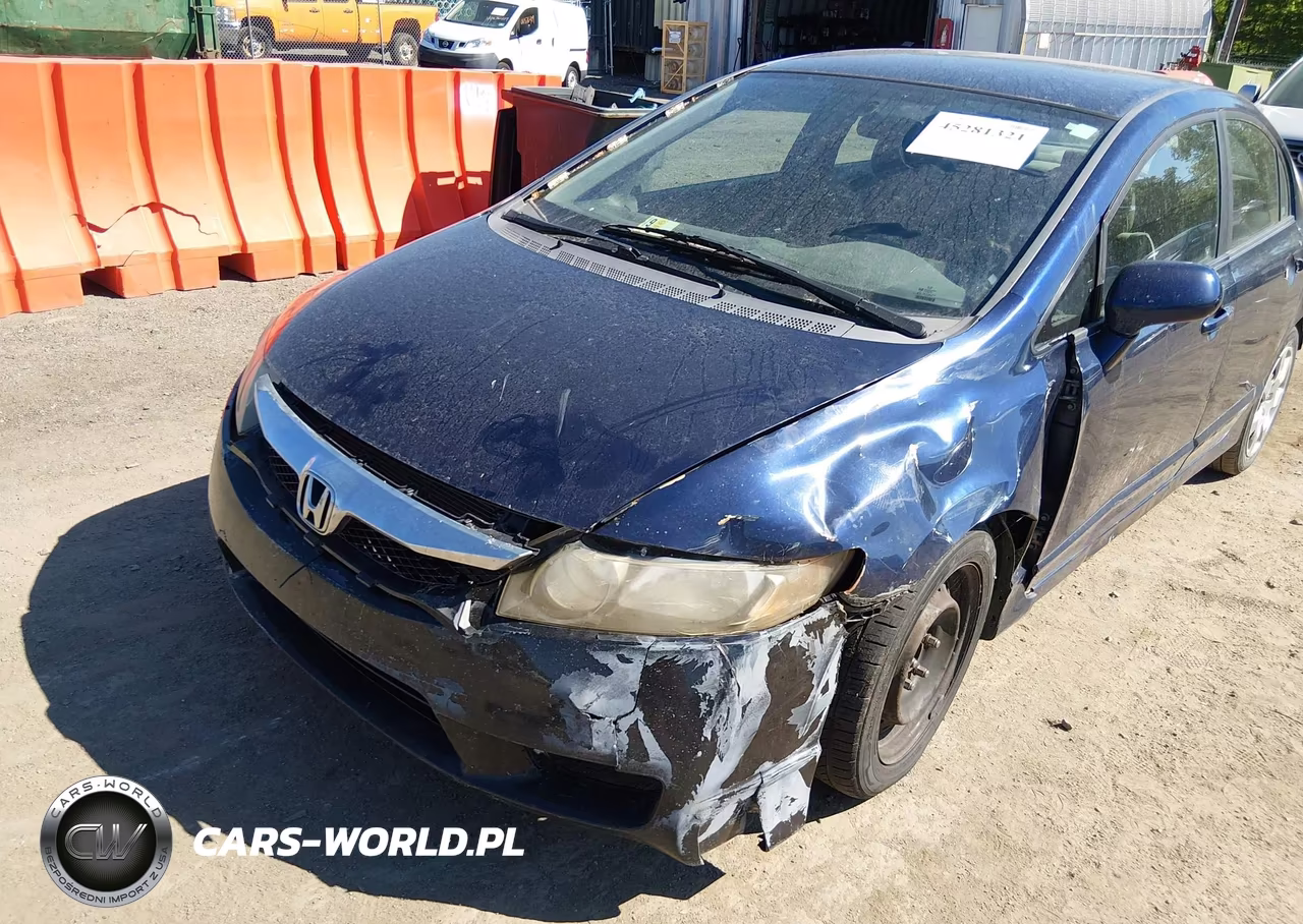 2009 Honda Civic Lx VIN:19XFA15579E027492 - 6