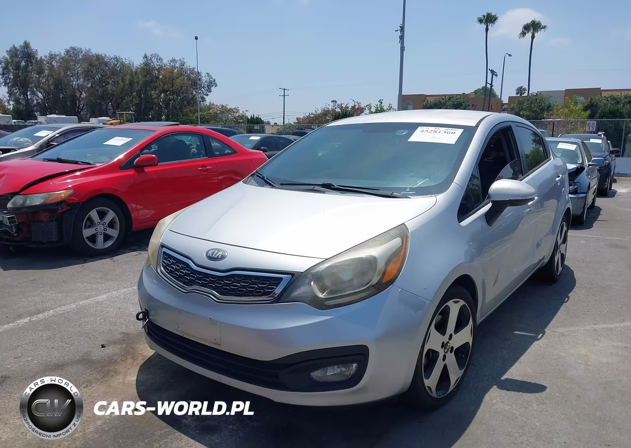 2013 Kia Rio Sx VIN:KNADN4A33D6271055 - 2