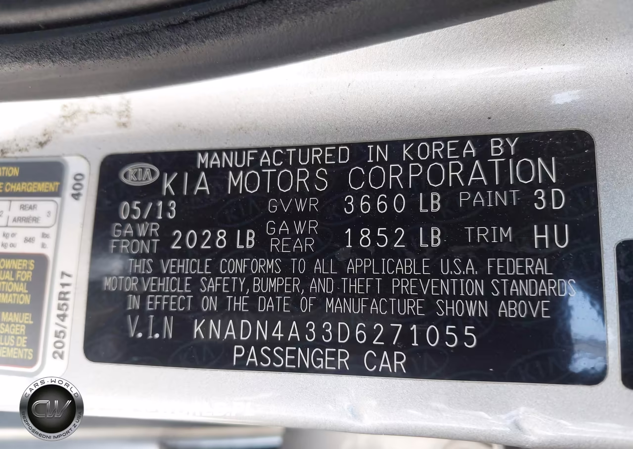 2013 Kia Rio Sx VIN:KNADN4A33D6271055 - 9