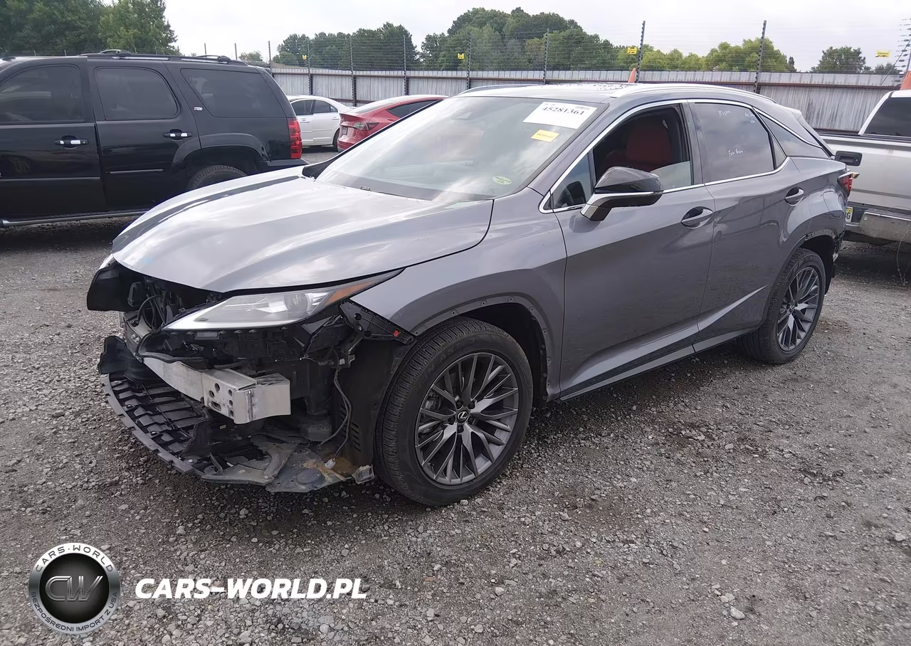 2022 Lexus Rx 350 F Sport Handling VIN:2T2YZMDA4NC343454 - 2
