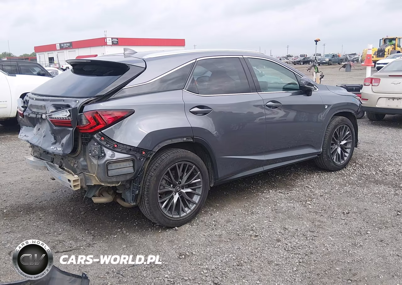 2022 Lexus Rx 350 F Sport Handling VIN:2T2YZMDA4NC343454 - 4