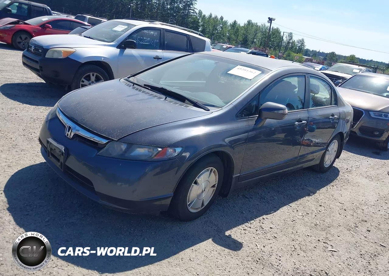 2007 Honda Civic Hybrid VIN:JHMFA36257S000977 - 2
