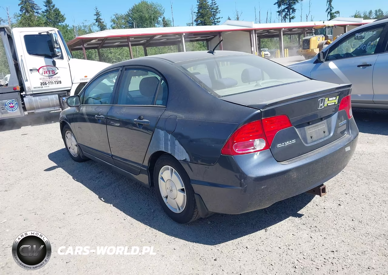 2007 Honda Civic Hybrid VIN:JHMFA36257S000977 - 3