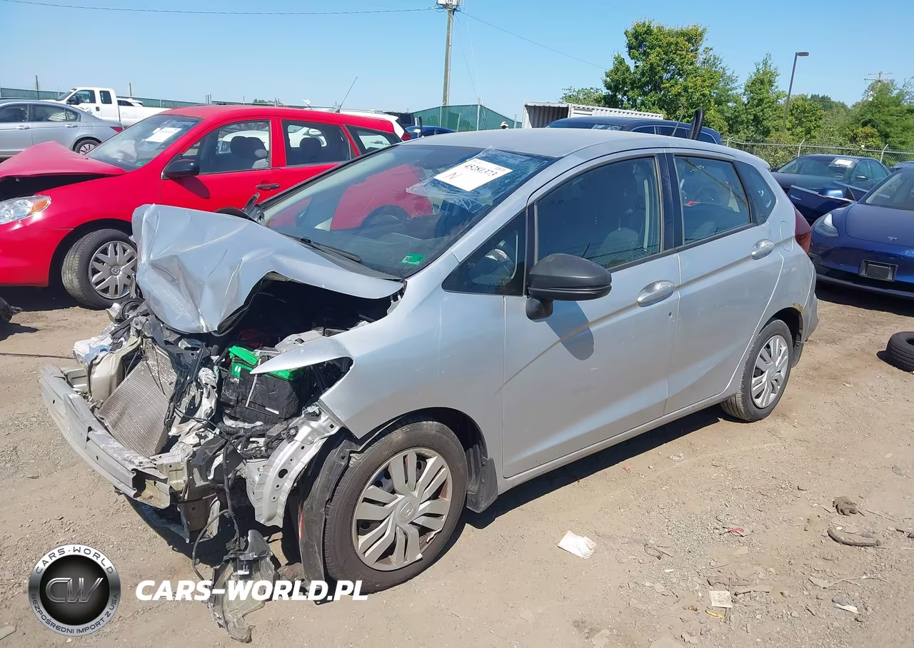 2015 Honda Fit Lx VIN:3HGGK5H59FM754589 - 2