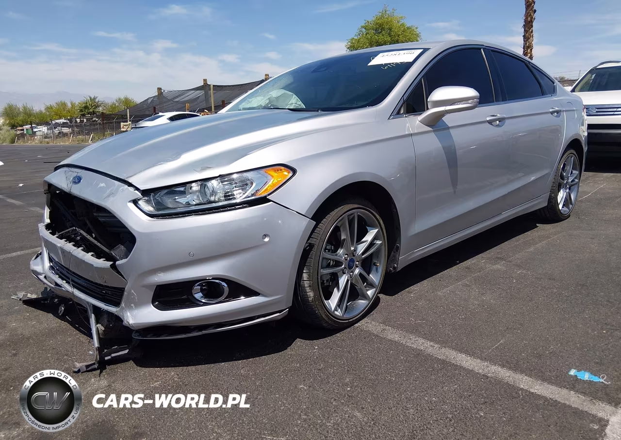2013 Ford Fusion Titanium VIN:3FA6P0K9XDR261195 - 2