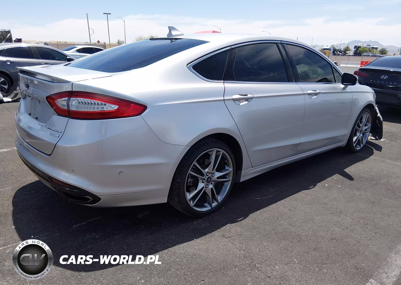 2013 Ford Fusion Titanium VIN:3FA6P0K9XDR261195 - 4
