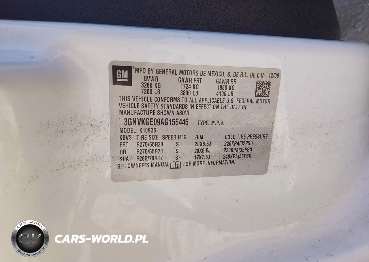 2010 Chevrolet Avalanche 1500 Ltz VIN:3GNVKGE09AG156446 - 9