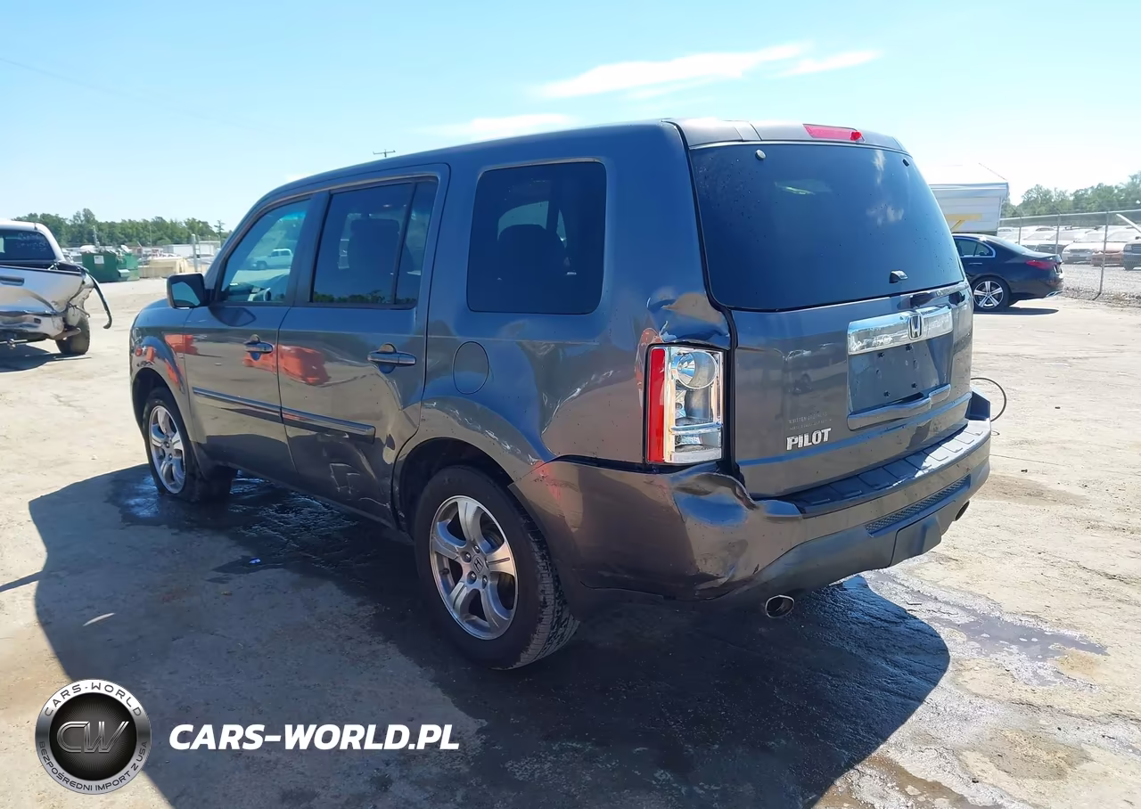 2014 Honda Pilot Ex-L VIN:5FNYF3H55EB028078 - 3