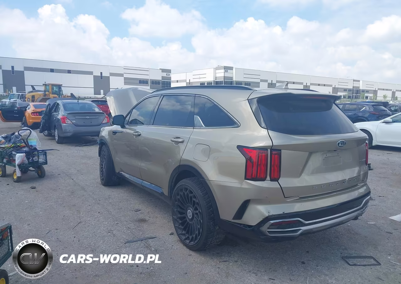 2021 Kia Sorento Sx VIN:5XYRK4LF7MG067672 - 3