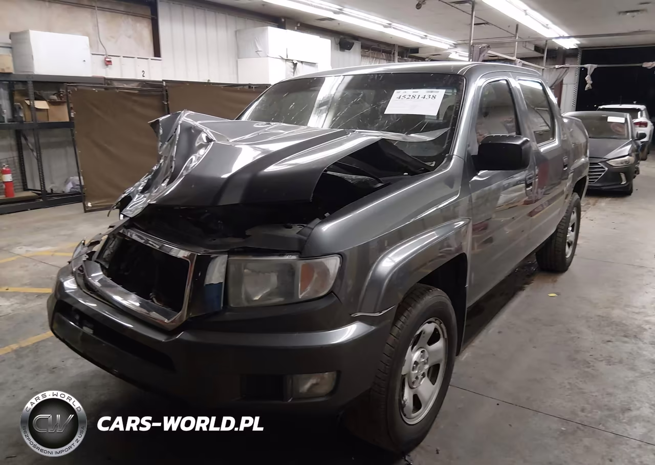 2012 Honda Ridgeline Rt VIN:5FPYK1F22CB456932 - 2