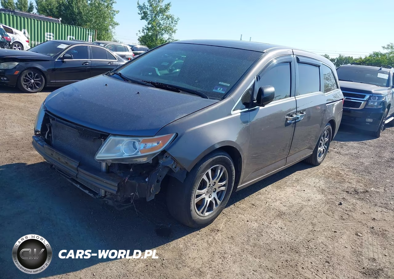 2012 Honda Odyssey Ex-L VIN:5FNRL5H6XCB025515 - 2